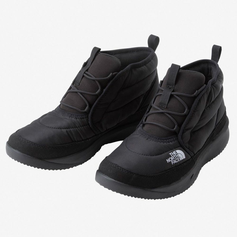 ノースフェイス ブーツ レディース メンズ ヌプシ チャッカ ウォータープルーフ 3 ウィンターブーツ 防水 防寒 靴 滑りにくい 中綿 黒 ブラック THE NORTH FACE NF52573
