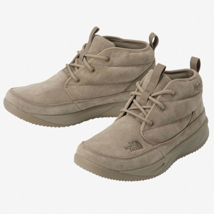 ノースフェイス ブーツ レディース ヌプシ チャッカ ウォータープルーフ 2 スエード ウィンターブーツ 防水 防寒 靴 滑りにくい 中綿 黒 ブラック THE NORTH FACE NF52574