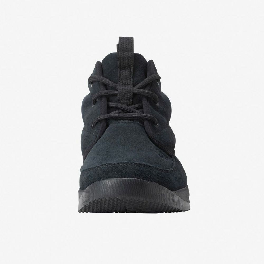 ノースフェイス ブーツ レディース ヌプシ チャッカ ウォータープルーフ 2 スエード ウィンターブーツ 防水 防寒 靴 滑りにくい 中綿 黒 ブラック THE NORTH FACE NF52574