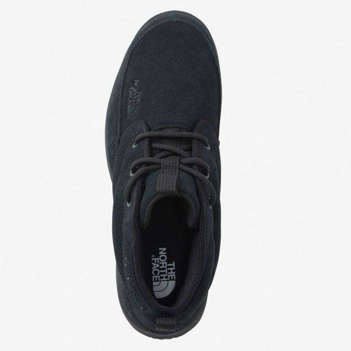 ノースフェイス ブーツ レディース ヌプシ チャッカ ウォータープルーフ 2 スエード ウィンターブーツ 防水 防寒 靴 滑りにくい 中綿 黒 ブラック THE NORTH FACE NF52574