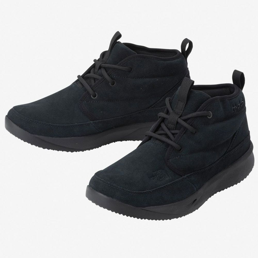 ノースフェイス ブーツ レディース ヌプシ チャッカ ウォータープルーフ 2 スエード ウィンターブーツ 防水 防寒 靴 滑りにくい 中綿 黒 ブラック THE NORTH FACE NF52574