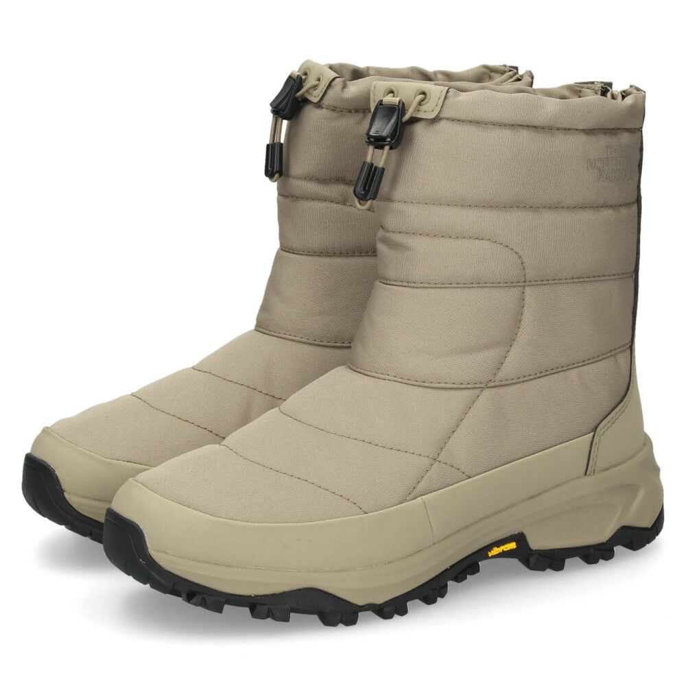 ノースフェイス ブーツ レディース スノーブーツ 滑らない 防水 防寒 ウィンターブーツ ヌプシ ブーティ ウォータープルーフ 52577 ブラック ベージュ 保温 撥水 靴 THE NORTH FACE