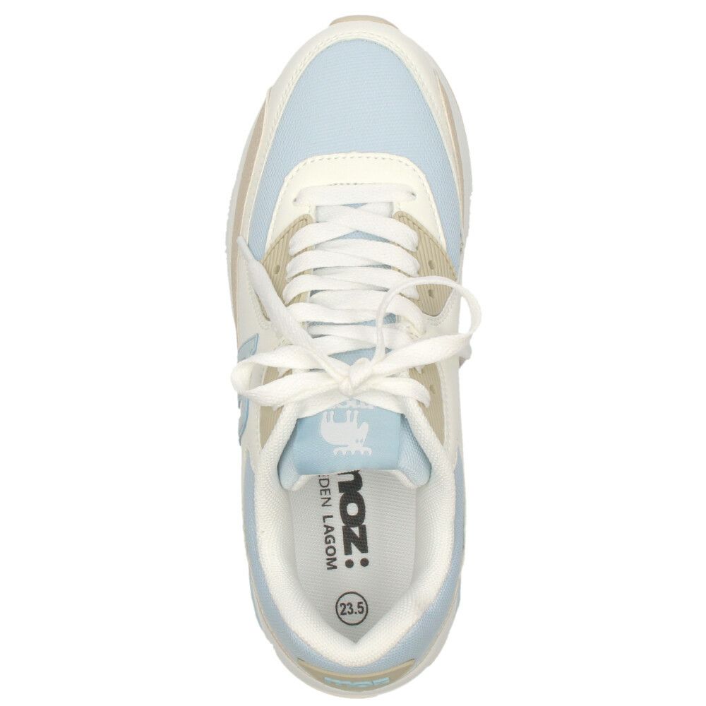 モズ スニーカー レディース 厚底 エアクッション moz 402502 カジュアル シューズ  靴 黒 歩きやすい 軽量 疲れない 通勤 通学 普段使い お出かけ 旅行