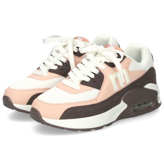 モズ スニーカー レディース 厚底 エアクッション moz 402502 カジュアル シューズ  靴 黒 歩きやすい 軽量 疲れない 通勤 通学 普段使い お出かけ 旅行