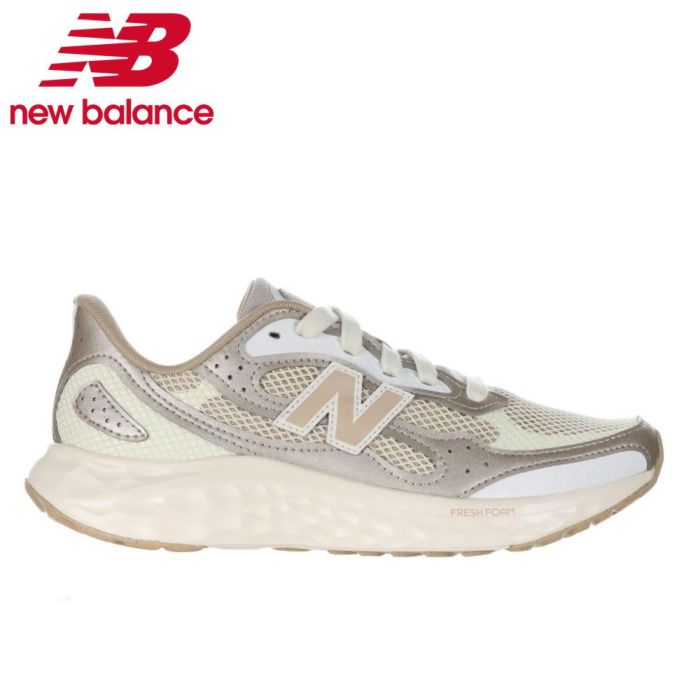 ＼選べる3 カラー／ ニューバランス スニーカー レディース 黒 ブラック グレー ベージュ 靴 new balance WARIS NB Fresh Foam ARISHI v4 TIRALUX ワイズ D