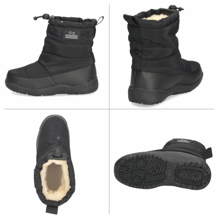 スノーブーツ キッズ 男の子 女の子 ジュニア 防寒ブーツ 防水 撥水 滑りにくい 防滑 歩きやすい 雨 雪 冬 スノーシューズ 56301 パレード Parade