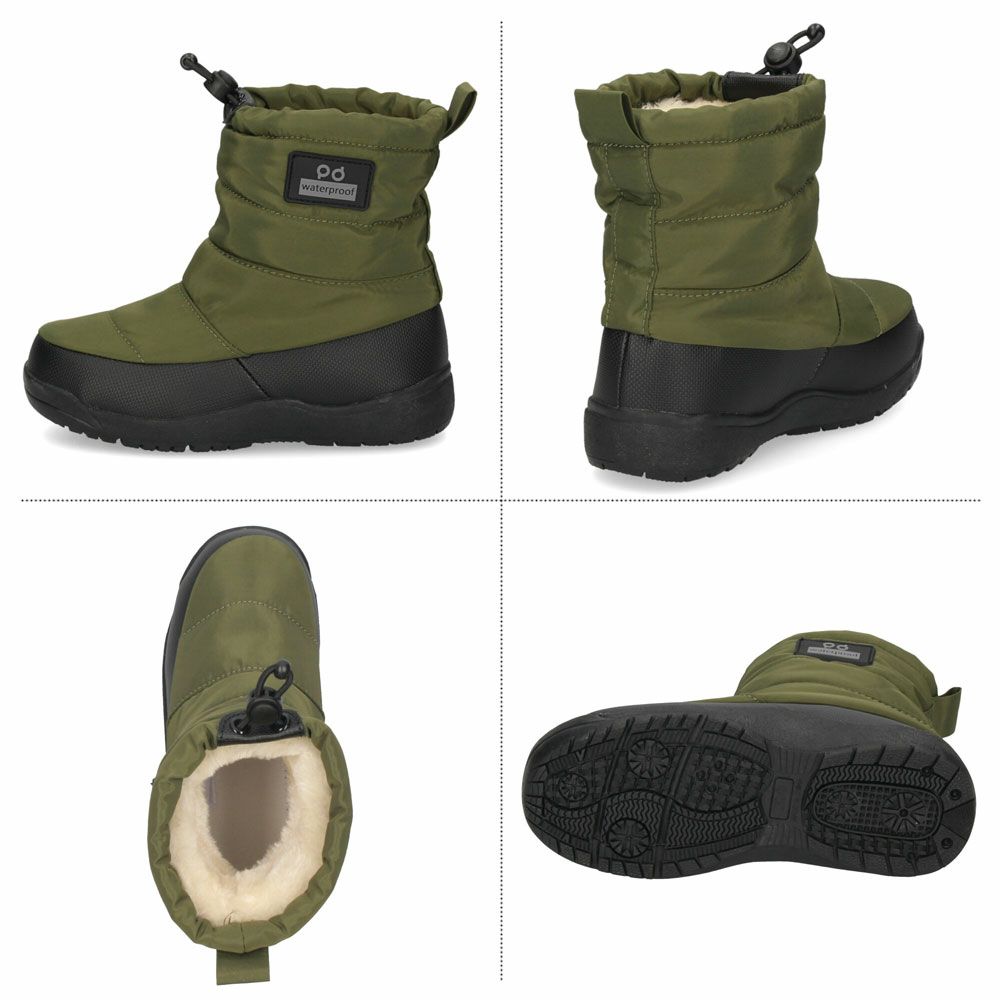 スノーブーツ キッズ 男の子 女の子 ジュニア 防寒ブーツ 防水 撥水 滑りにくい 防滑 歩きやすい 雨 雪 冬 スノーシューズ 56301 パレード Parade