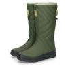 moz モズ レディース レインブーツ 歩きやすい 長靴 防水 レインシューズ 黒 ブラック カーキ 9701 雨 雪 通勤 通学 アウトドア