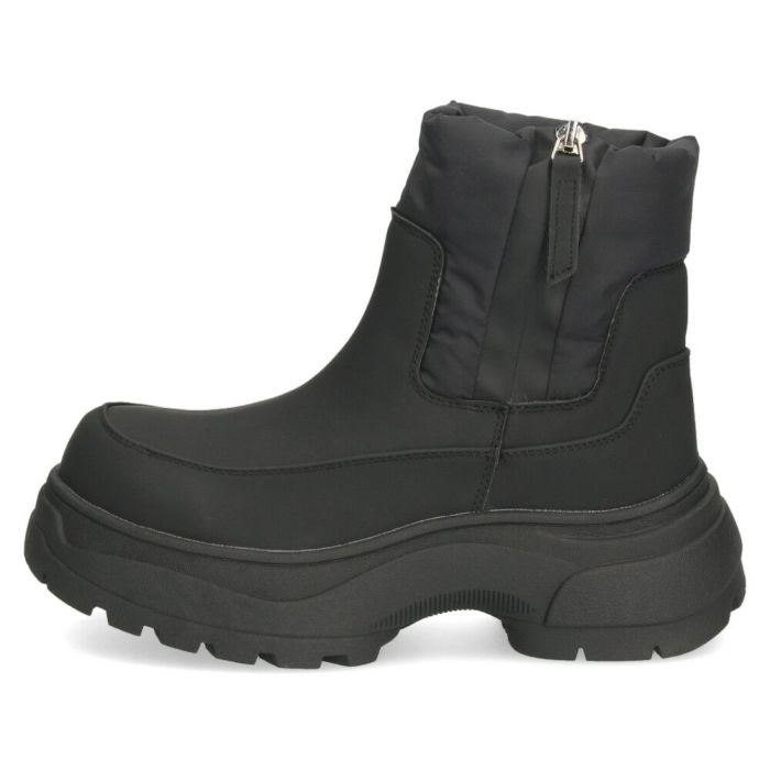 ブーツ スノーブーツ ショートブーツ レディース 靴 厚底 防寒 防滑 撥水加工 止水ファスナー ブラック Parade パレード 52906