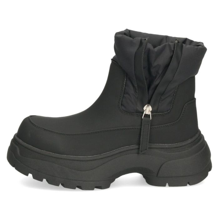 ブーツ スノーブーツ ショートブーツ レディース 靴 厚底 防寒 防滑 撥水加工 止水ファスナー ブラック Parade パレード 52906