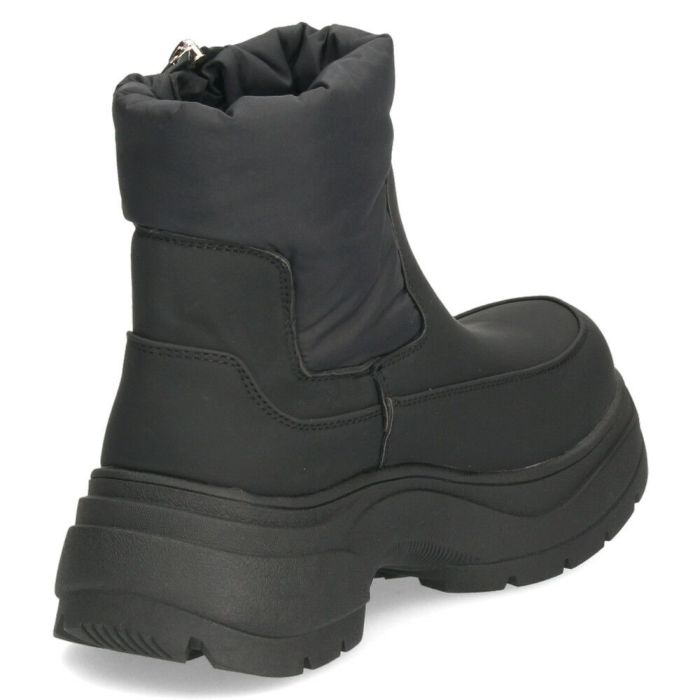 ブーツ スノーブーツ ショートブーツ レディース 靴 厚底 防寒 防滑 撥水加工 止水ファスナー ブラック Parade パレード 52906