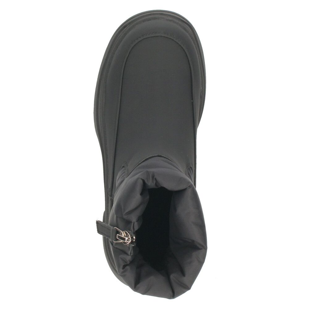 ブーツ スノーブーツ ショートブーツ レディース 靴 厚底 防寒 防滑 撥水加工 止水ファスナー ブラック Parade パレード 52906