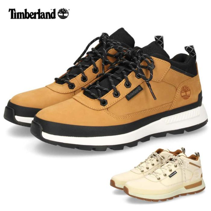 ティンバーランド スニーカー メンズ フィールドトレッカー ローレーススニーカー ヌバック レザー 撥水 アウトドア Timberland 0A6DKN 1A2A15