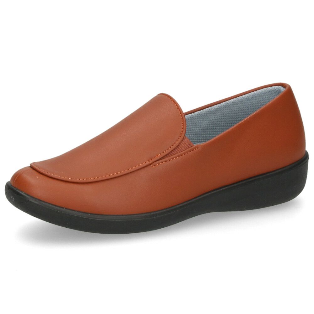 スリッポン レディース シューズ きれいめ パンジー 靴 防水 晴雨兼用 軽量 仕事 通勤 普段履き EEE 3E 黒 Pansy 2324