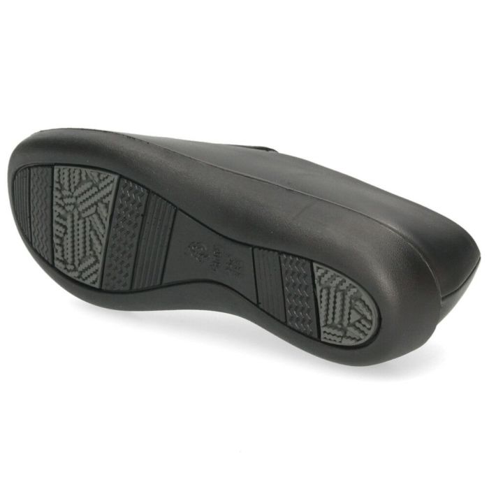 スリッポン レディース シューズ きれいめ パンジー 靴 防水 晴雨兼用 軽量 仕事 通勤 普段履き EEE 3E 黒 Pansy 2324