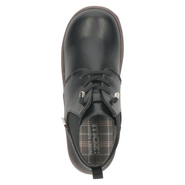 moz モズ レディース ブーツ 黒 歩きやすい レースアップブーツ ショート 軽量 スニーカーソール チャッカ風 サイドゴア 402506 ブラック ダークブラウン マスタード