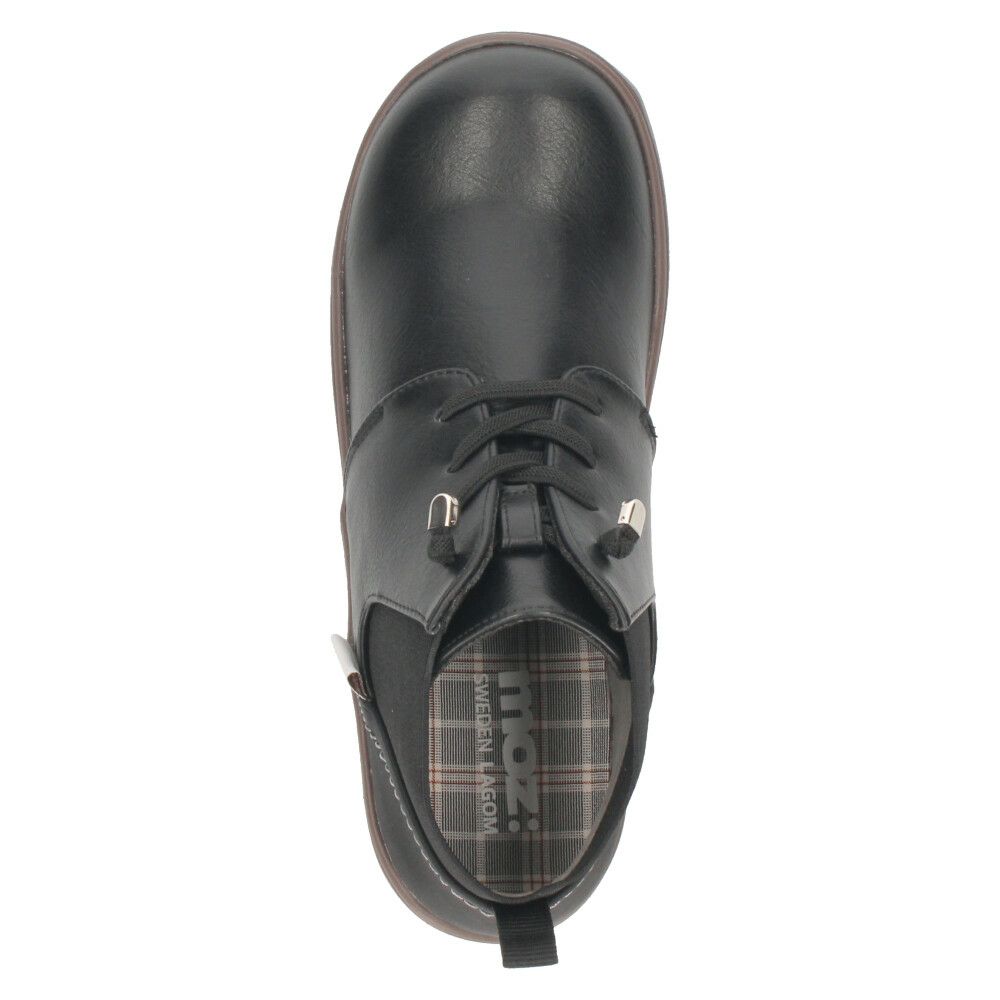 moz モズ レディース ブーツ 黒 歩きやすい レースアップブーツ ショート 軽量 スニーカーソール チャッカ風 サイドゴア 402506 ブラック ダークブラウン マスタード