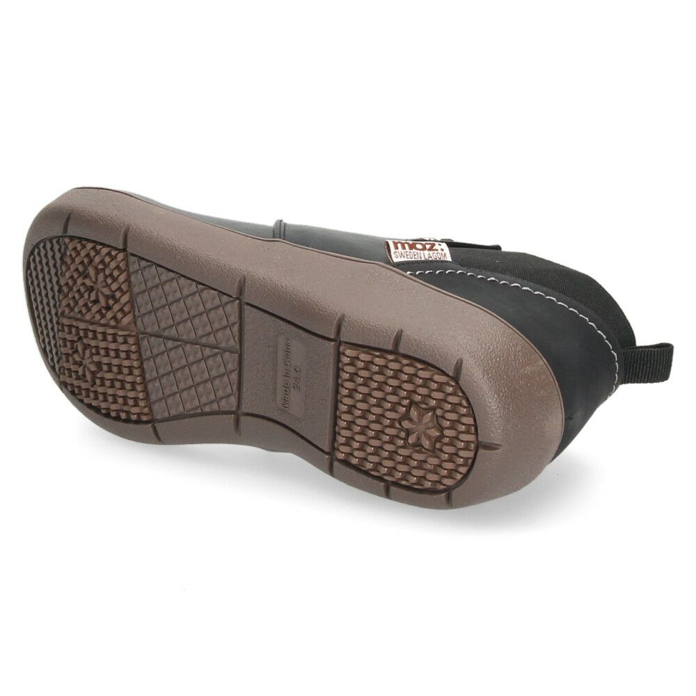 moz モズ レディース ブーツ 黒 歩きやすい レースアップブーツ ショート 軽量 スニーカーソール チャッカ風 サイドゴア 402506 ブラック ダークブラウン マスタード