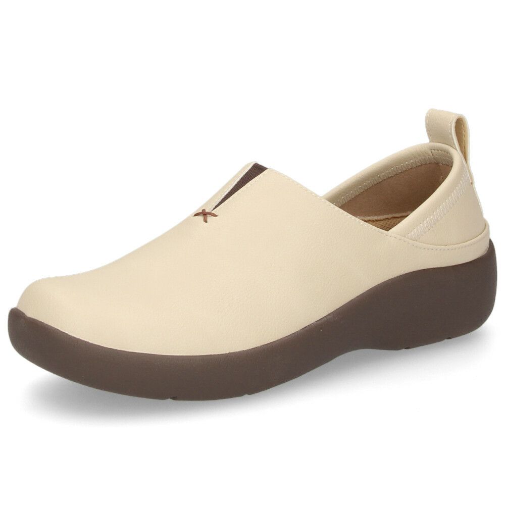 スリッポン レディース かかとが踏める 2WAY シューズ 黒 4E 幅広 履きやすい 滑りにくい 軽量 靴 パンジー Pansy 1520 パンジーハーツ