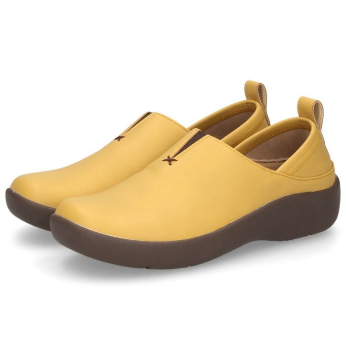 スリッポン レディース かかとが踏める 2WAY シューズ 黒 4E 幅広 履きやすい 滑りにくい 軽量 靴 パンジー Pansy 1520 パンジーハーツ