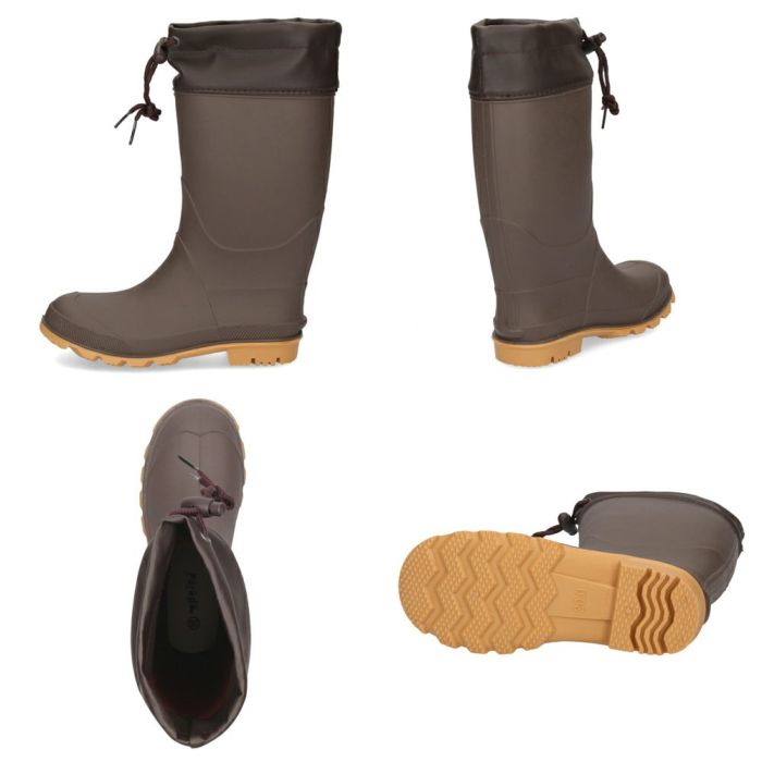 長靴 キッズ 男の子 女の子 レインブーツ 軽い ロング丈 防水 子供 長め アウトドア 通園 通学 雨靴 柔らかい 滑らない 黒 Parade 56604