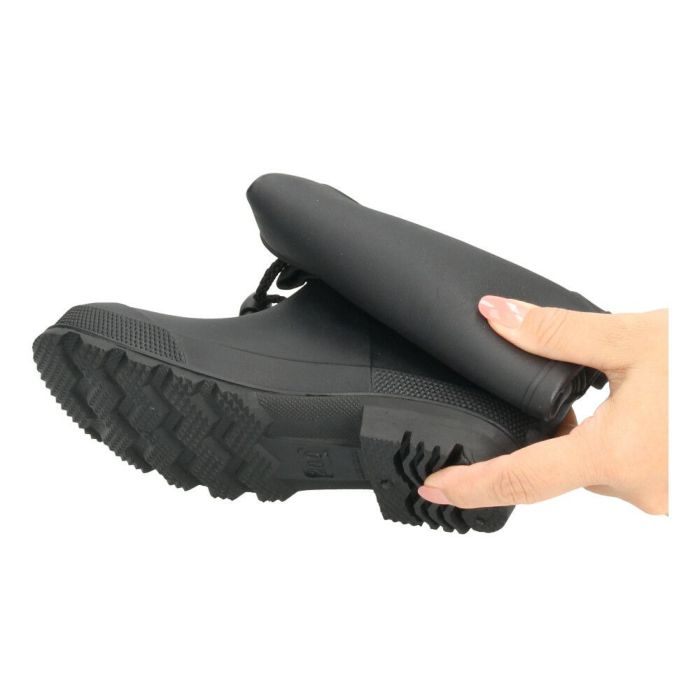 長靴 キッズ 男の子 女の子 レインブーツ 軽い ロング丈 防水 子供 長め アウトドア 通園 通学 雨靴 柔らかい 滑らない 黒 Parade 56604