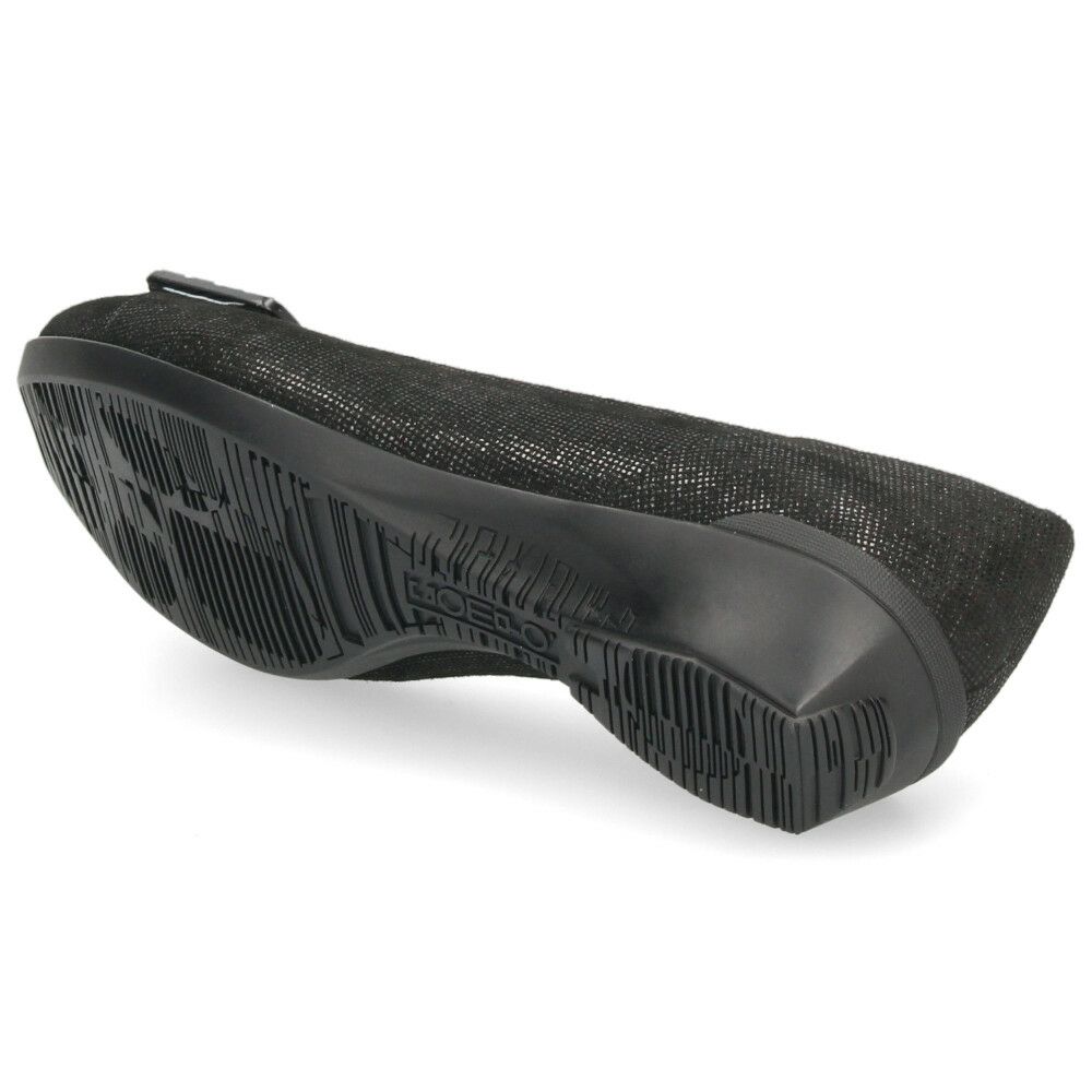 パンプス ローヒール 黒 おしゃれ 本革 ゆったり 幅広 レディース 靴 本革 日本製 ブラック オーク 5175 COMPOSITION Blow