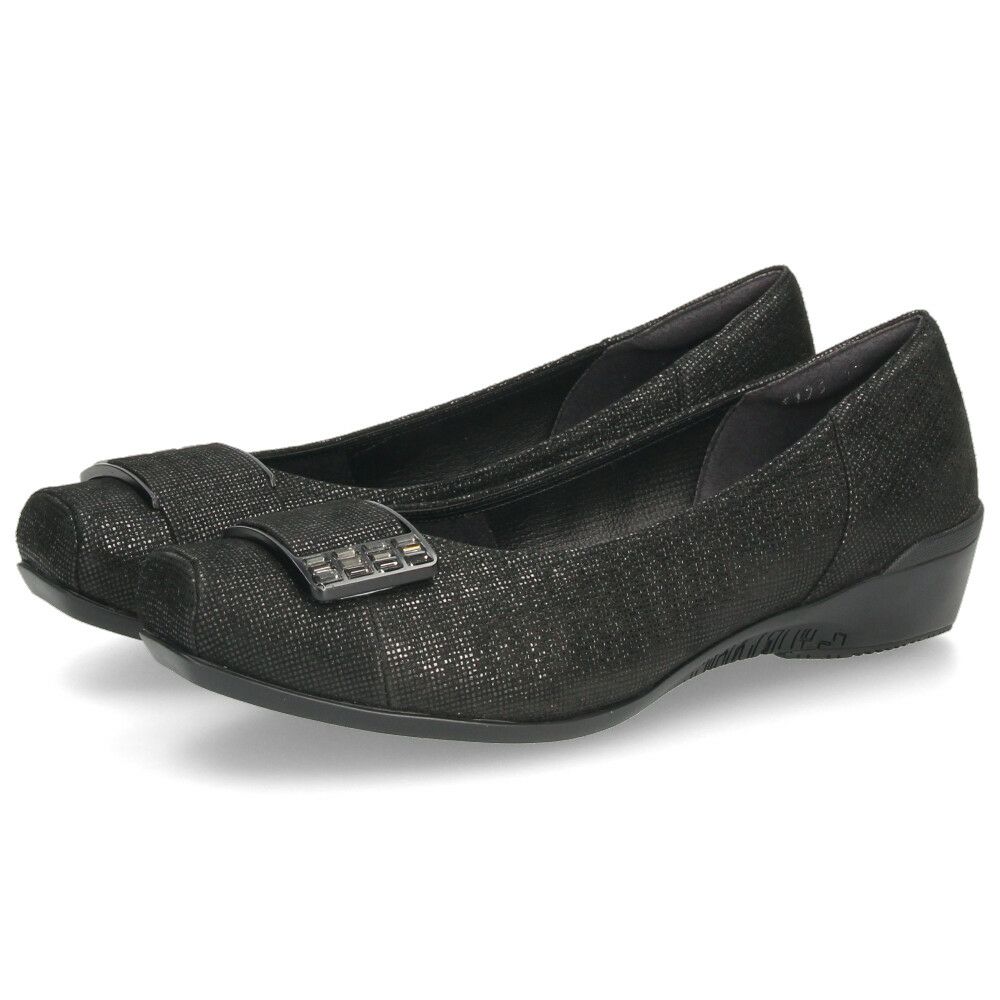 パンプス ローヒール 黒 おしゃれ 本革 ゆったり 幅広 レディース 靴 本革 日本製 ブラック オーク 5175 COMPOSITION Blow