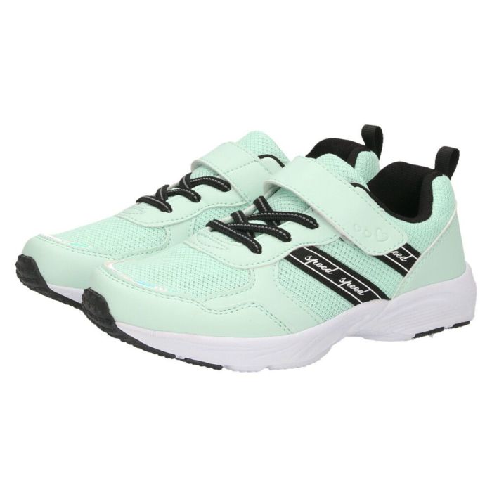 キッズ スニーカー 女の子 ジュニア 子供靴 幅広 軽量 かわいい 履きやすい マジックテープ 運動 通園 通学 Parade パレード PD56201