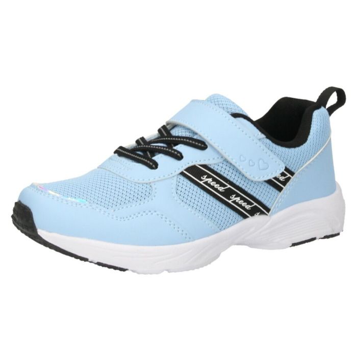 キッズ スニーカー 女の子 ジュニア 子供靴 幅広 軽量 かわいい 履きやすい マジックテープ 運動 通園 通学 Parade パレード PD56201