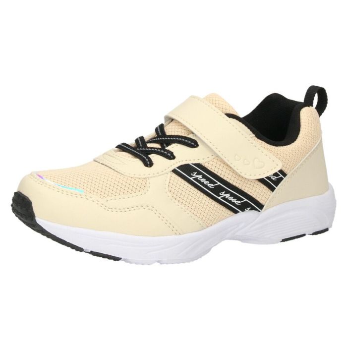 キッズ スニーカー 女の子 ジュニア 子供靴 幅広 軽量 かわいい 履きやすい マジックテープ 運動 通園 通学 Parade パレード PD56201