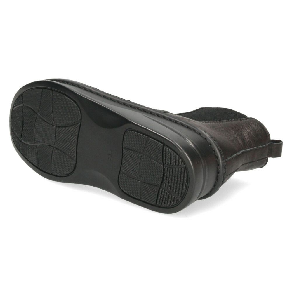 ショートブーツ レディース 歩きやすい 厚底 本革 きれいめ サイドゴアブーツ 5cm 黒 ブラック ブラウン グレー 日本製 柔らかい 痛くない NICO ニコ 83041