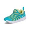 ナイキ キッズ ジュニア スニーカー 男の子 女の子 スリッポン シューズ NIKE ダイナモフリー BR IB7245-300 ブルー イエロー 子供 履きやすい 水色 黄色