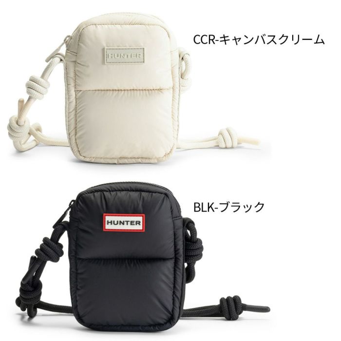 ハンター バッグ ポーチ ショルダーバッグ UBX5515KBM イントレピッド エクストラ パフド フォンポーチ HUNTER 耐水 軽量 コンパクト