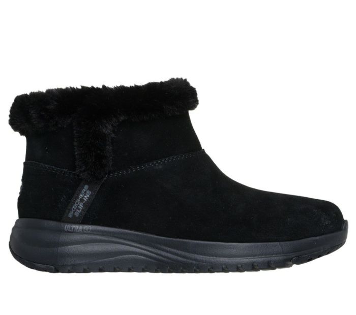 スケッチャーズ スリップインズ レディース ブーツ オンザゴー ステラ Slip－ins ハンズフリー 靴 SKECHERS ONTHEGOST 144740 防水 撥水 防滑 防寒 あったかい ノーマル幅