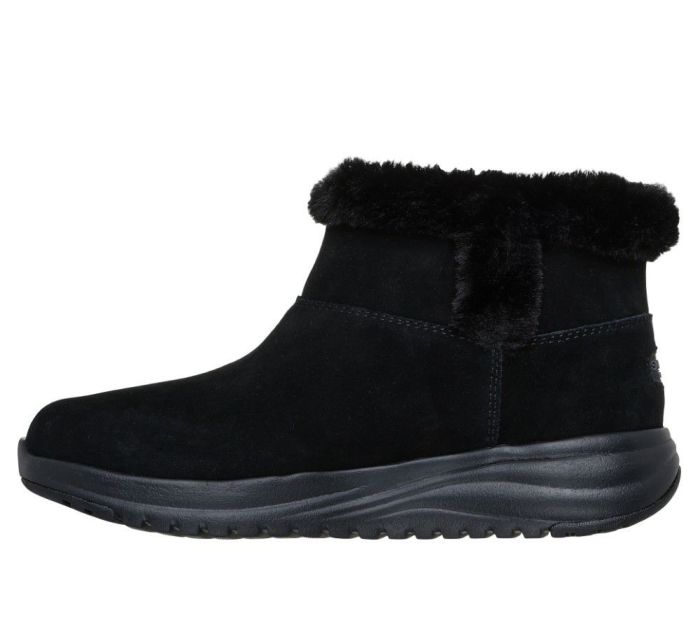 スケッチャーズ スリップインズ レディース ブーツ オンザゴー ステラ Slip－ins ハンズフリー 靴 SKECHERS ONTHEGOST 144740 防水 撥水 防滑 防寒 あったかい ノーマル幅