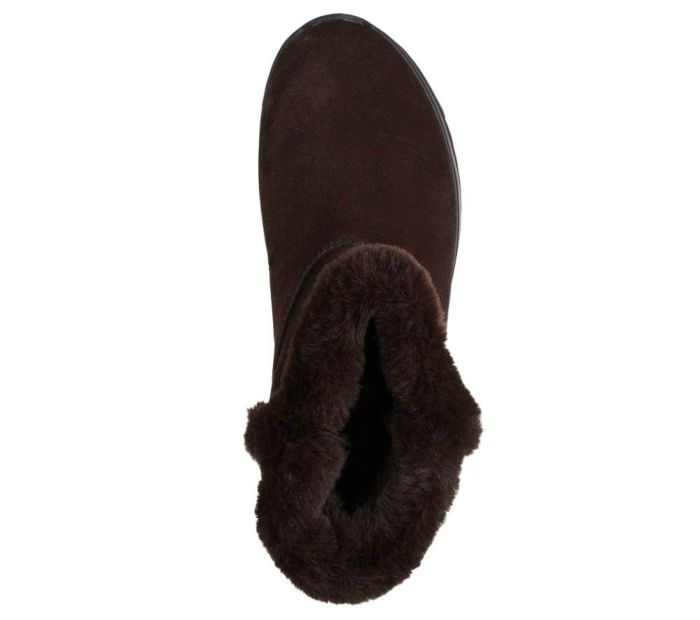 スケッチャーズ スリップインズ レディース ブーツ オンザゴー ステラ Slip－ins ハンズフリー 靴 SKECHERS ONTHEGOST 144740 防水 撥水 防滑 防寒 あったかい ノーマル幅