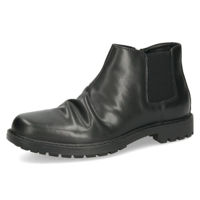 ショートブーツ メンズ 本革 サイドゴアブーツ サイドジップ 黒 レザー カジュアル 革靴 VIVA GRAFFITI ビバグラフィティ 279