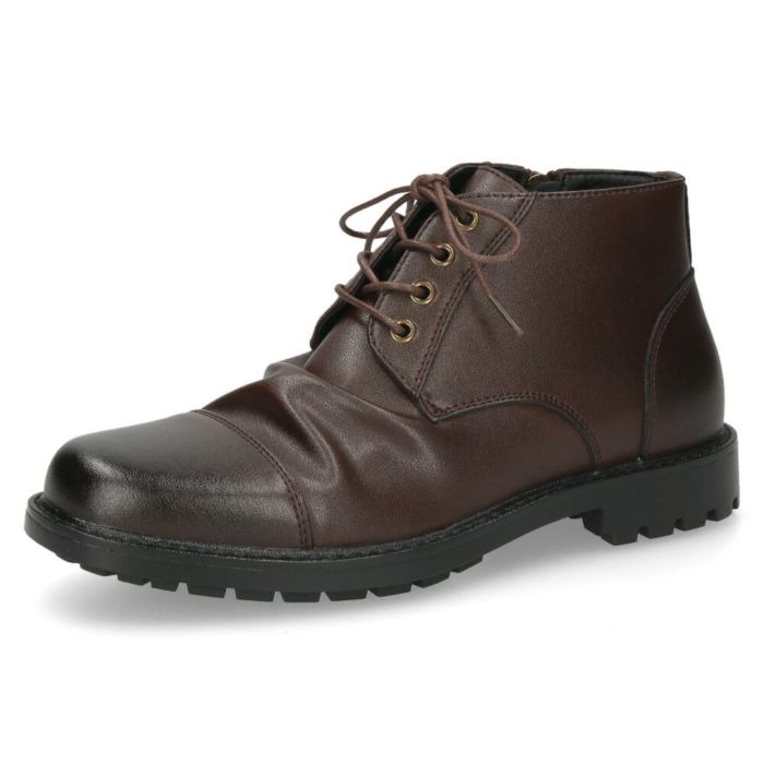 レースアップブーツ メンズ 本革 黒 ショートブーツ サイドジップ レザー 黒 編み上げ 靴 革靴 VIVA GRAFFITI ビバグラフィティ 278