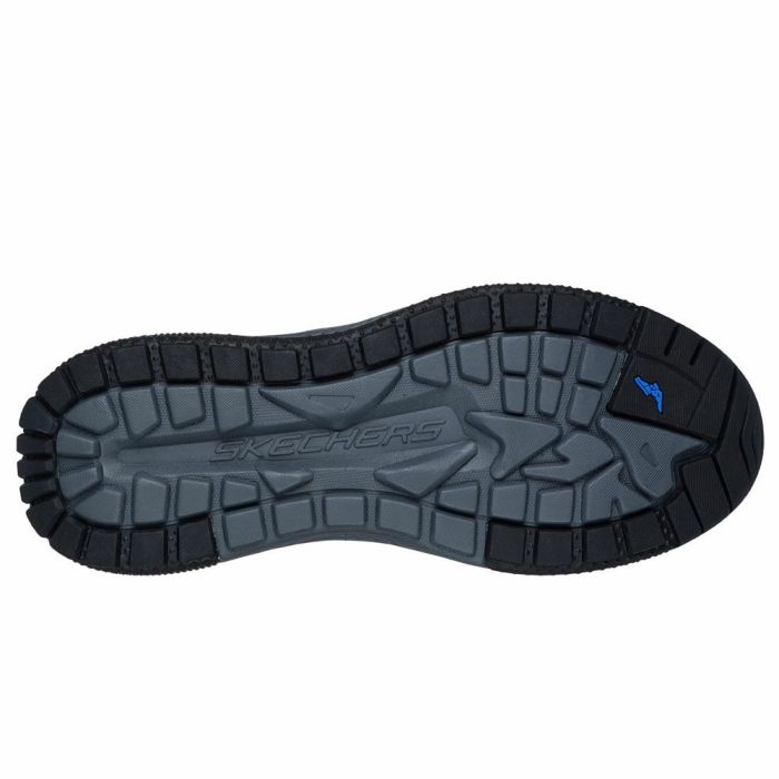 スケッチャーズ スリップインズ メンズ ブーツ 幅広 防水 防滑 ハイキングブーツ ミッドカット SKECHERS Slip-ins Relaxed Fit メロエ パイクマン 205285WW ブラック ブラウン エクストラワイド幅 5E相当 ハンズフリー