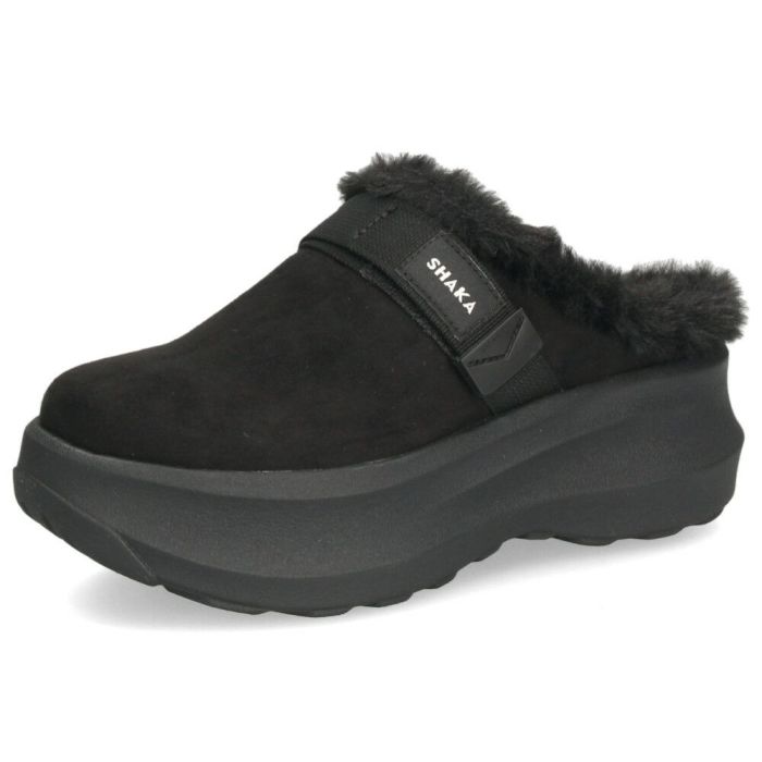 シャカ サボ サンダル レディース 黒 厚底 スナッグ ボア ミュール ゲス チャンキー SUNG BOA MULE GES CHUNKY 靴 SHAKA SK-345 ブラック マロン ベージュ