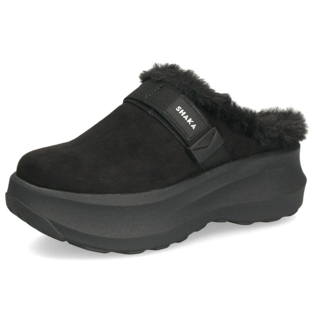 シャカ サボ サンダル レディース 黒 厚底 スナッグ ボア ミュール ゲス チャンキー SUNG BOA MULE GES CHUNKY 靴 SHAKA SK-345 ブラック マロン ベージュ