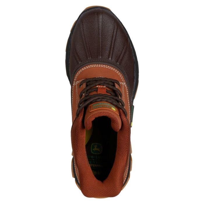 スケッチャーズ スリップインズ ブーツ メンズ 防水 防滑  靴 256026 SKECHERS ジョンディア ウォータープルーフ リラックスド フィット リスペクテッド スワンパー