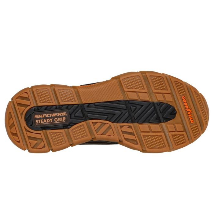 スケッチャーズ スリップインズ ブーツ メンズ 防水 防滑  靴 256026 SKECHERS ジョンディア ウォータープルーフ リラックスド フィット リスペクテッド スワンパー