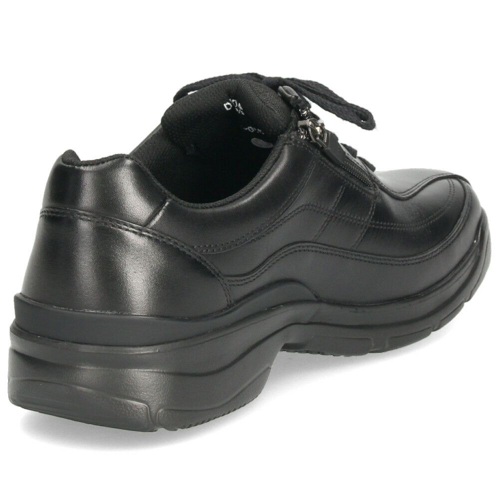 革靴 メンズ 本革 4E 幅広 スリッポン 紐 ウォーキングシューズ 黒 ブラック ブラウン 撥水加工 ファスナー付き ドクターアッシー DR8014 DR8015 Dr.ASSY