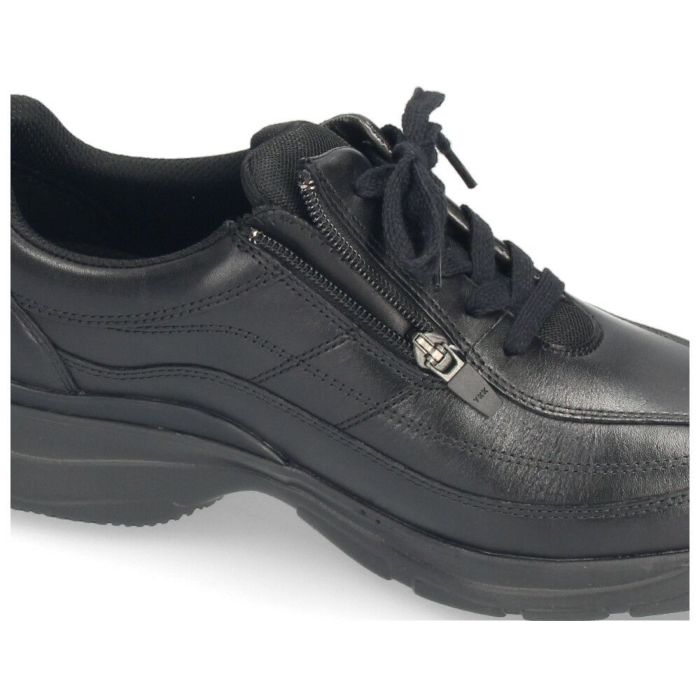 革靴 メンズ 本革 4E 幅広 スリッポン 紐 ウォーキングシューズ 黒 ブラック ブラウン 撥水加工 ファスナー付き ドクターアッシー DR8014 DR8015 Dr.ASSY