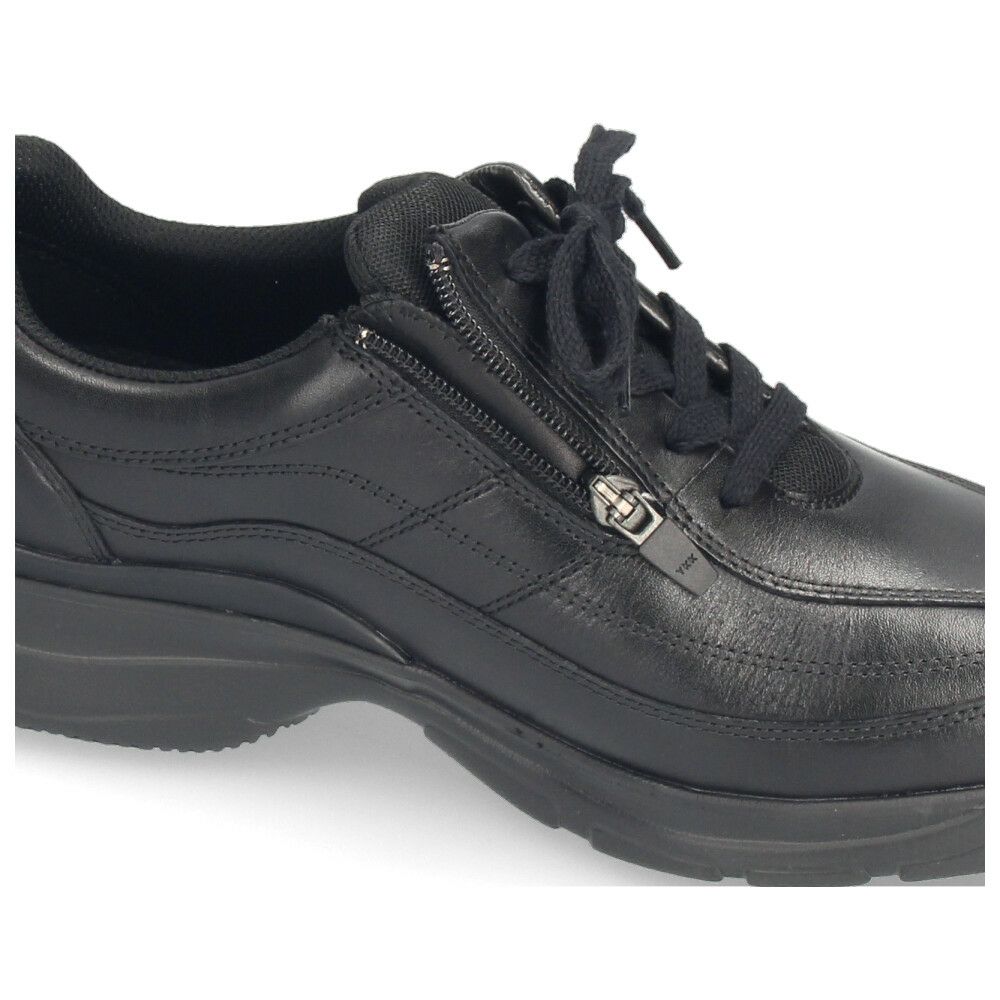 革靴 メンズ 本革 4E 幅広 スリッポン 紐 ウォーキングシューズ 黒 ブラック ブラウン 撥水加工 ファスナー付き ドクターアッシー DR8014 DR8015 Dr.ASSY