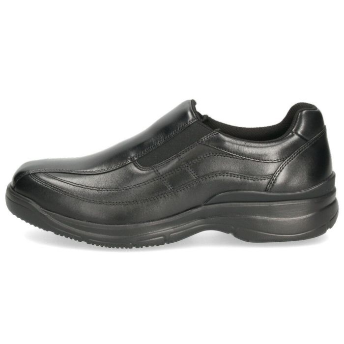 革靴 メンズ 本革 4E 幅広 スリッポン 紐 ウォーキングシューズ 黒 ブラック ブラウン 撥水加工 ファスナー付き ドクターアッシー DR8014 DR8015 Dr.ASSY