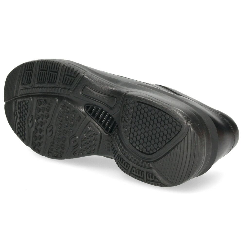 革靴 メンズ 本革 4E 幅広 スリッポン 紐 ウォーキングシューズ 黒 ブラック ブラウン 撥水加工 ファスナー付き ドクターアッシー DR8014 DR8015 Dr.ASSY