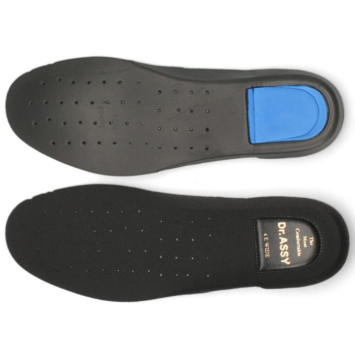 革靴 メンズ 本革 4E 幅広 スリッポン 紐 ウォーキングシューズ 黒 ブラック ブラウン 撥水加工 ファスナー付き ドクターアッシー DR8014 DR8015 Dr.ASSY